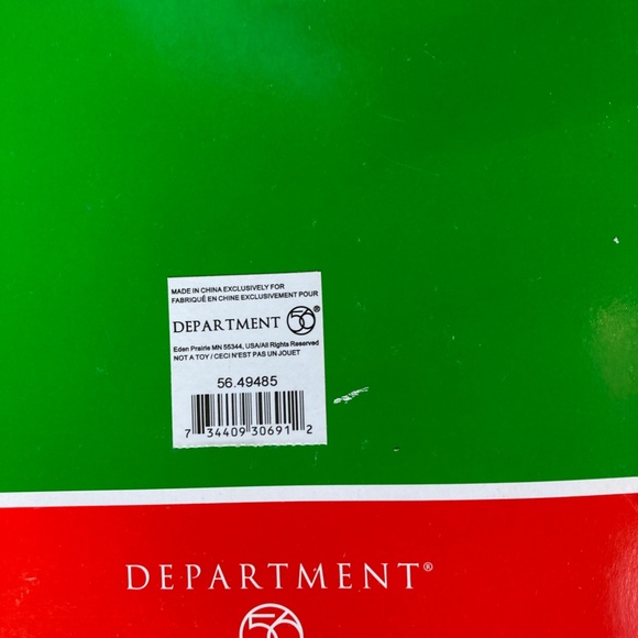 Snowman Candy Glass Bowl Dept 56 NIB - Picture 5 of 6